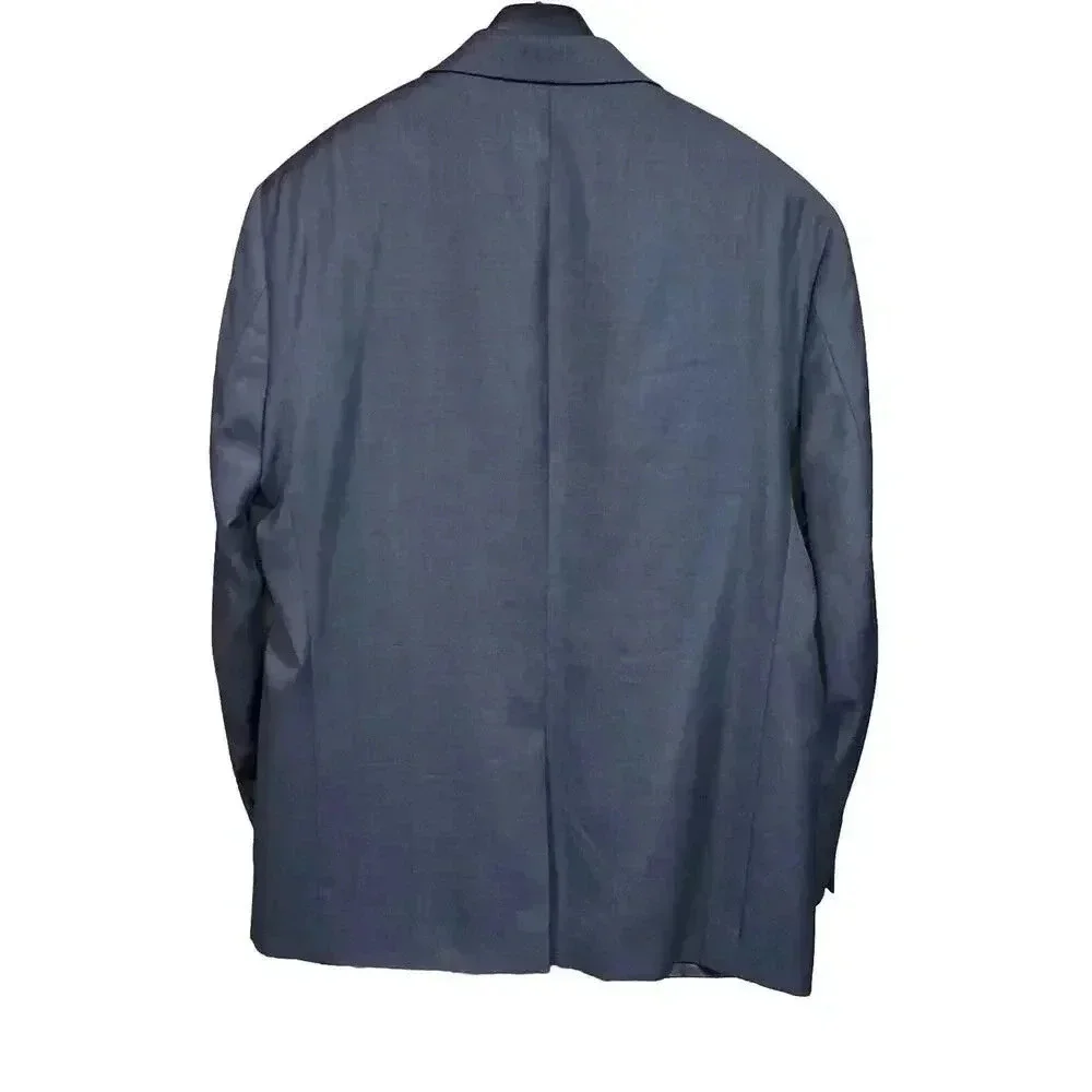 Lauren Ralph Lauren Wool Blend Gray Two Button Blazer Men's Size 46R